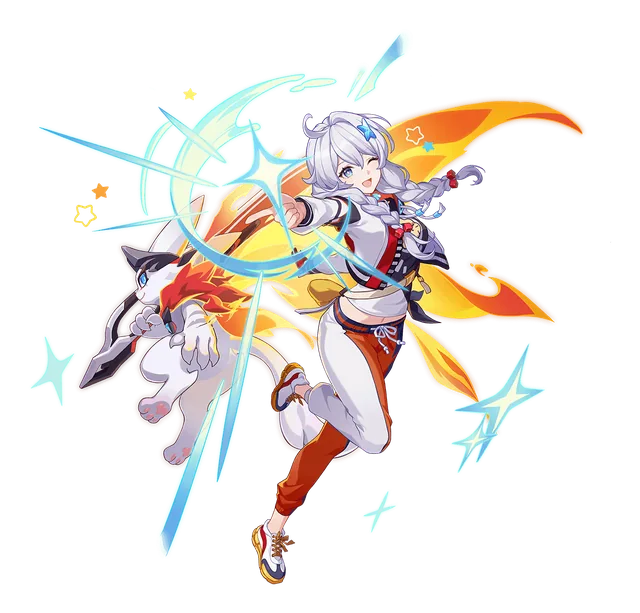 Kiana — official Honkai: Nexus Anima character splash art