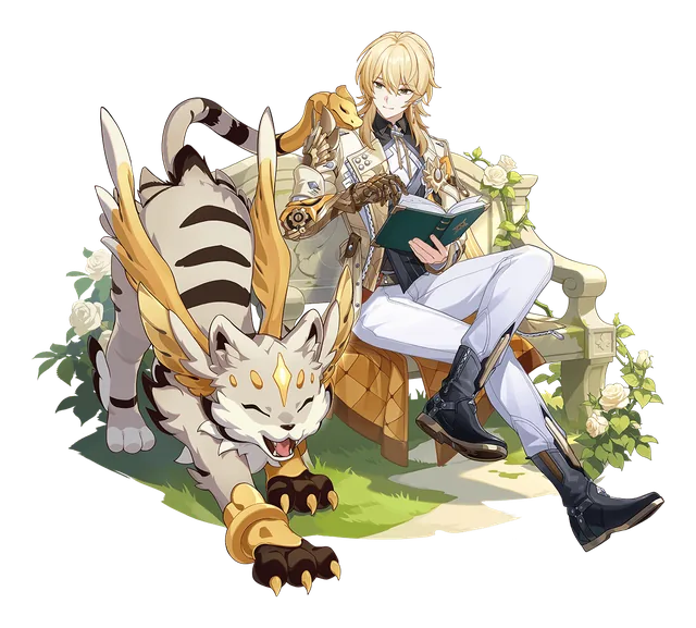 Otto — official Honkai: Nexus Anima character splash art